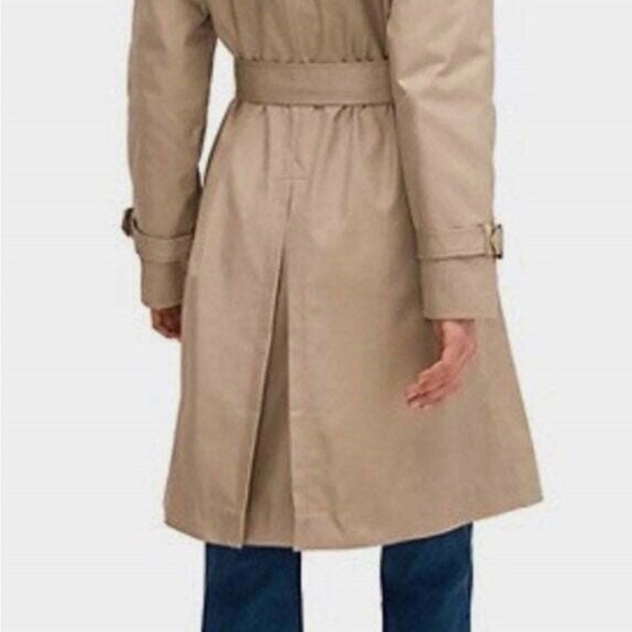 Kate Spade Ruffle Trench Coat - Picture 2 of 7